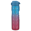 Butelka ION8 BPA Free I8RF1000PBPMOT Gradient Blue/Pink Motivator